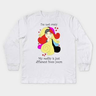 Alice in Wonderland Kids Long Sleeve T-Shirt